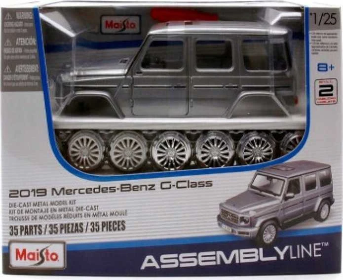 MAISTO DIE CAST 1:25 Surenkamas metalinio automobilio rinkinys 35pcs. Mercedes Benz G-Class 2019, 39536