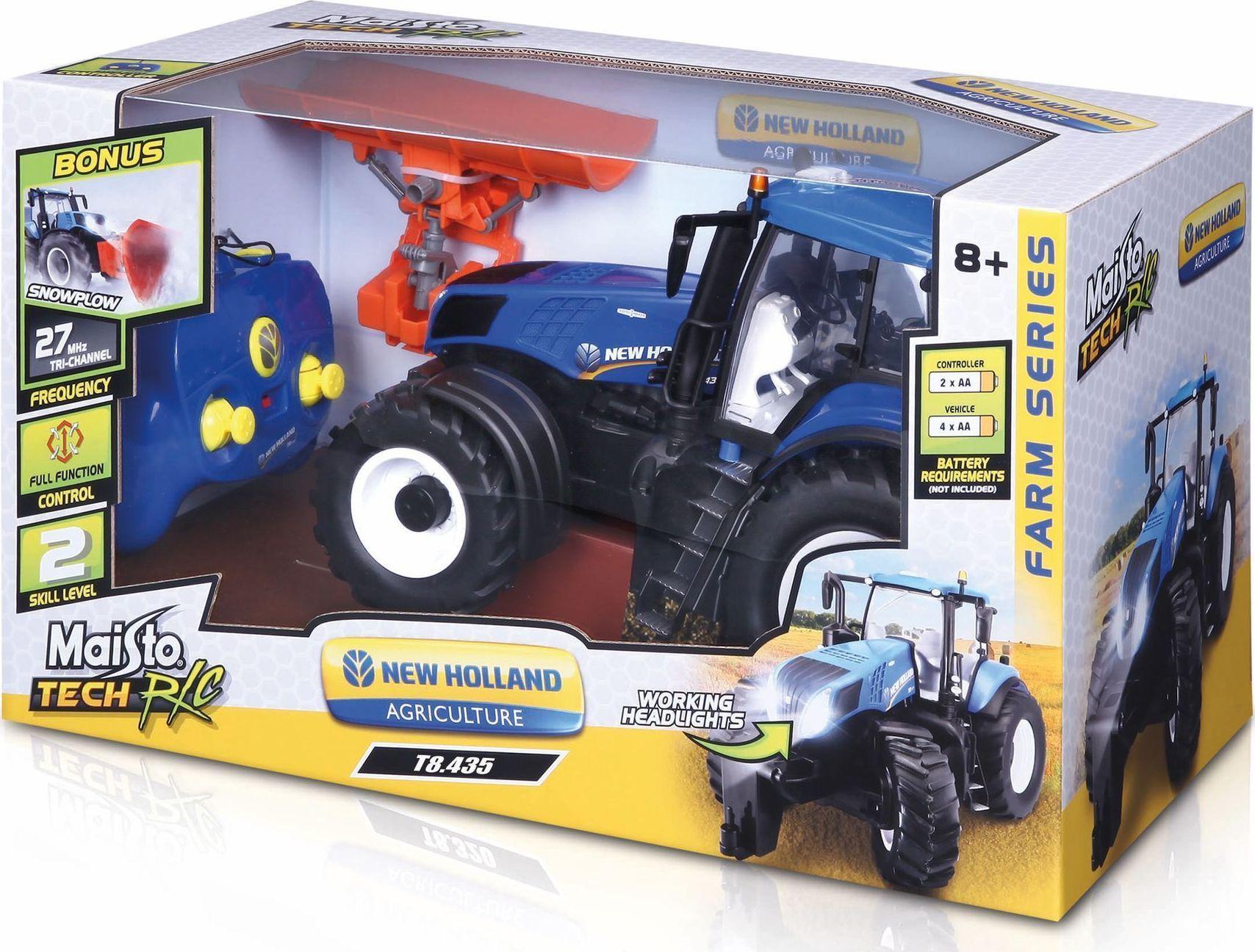 MAISTO TECH automodelis New Holland Tractor, 82303/82722