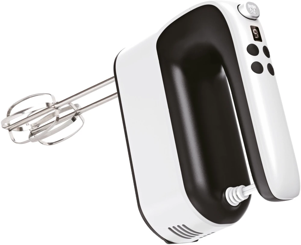 Plakiklis Adler Hand Mixer | AD 4229 | Hand Mixer | 600 W | Greičių skaičius 9 | Turbo mode | Juodas/Baltas