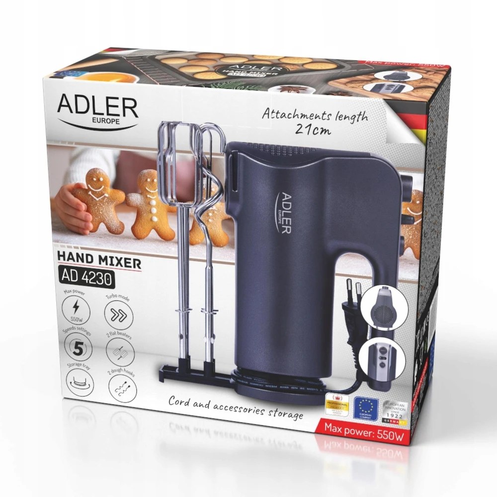 Plakiklis Mikseris ADLER AD-4230