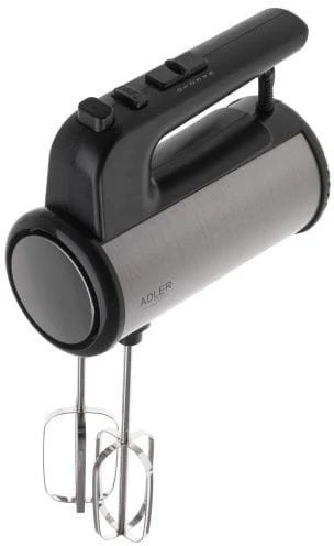 Plakiklis Adler Hand mixer | AD 4232 | Hand Mixer | 900 W | Greičių skaičius 5 | Turbo mode | Juodas/Stainless Steel