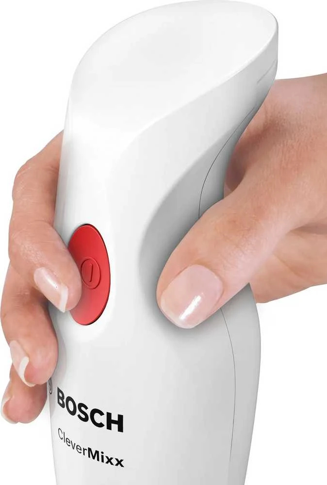 Plakiklis Bosch MSM24100 Rankinis trintuvas, CleverMixx, 400 W, Baltas, giliai raudona