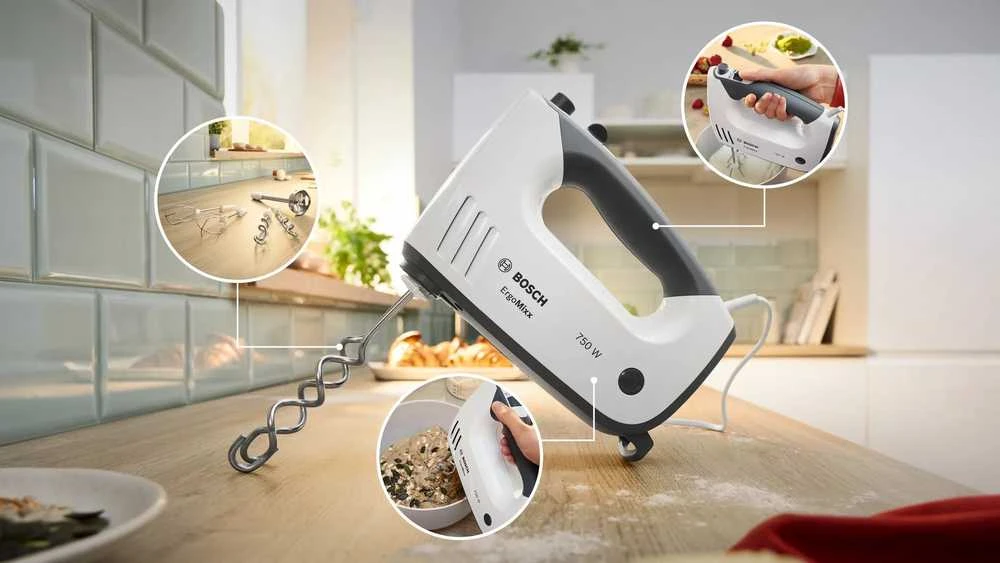 Plakiklis Bosch ErgoMixx MFQ37490 balta