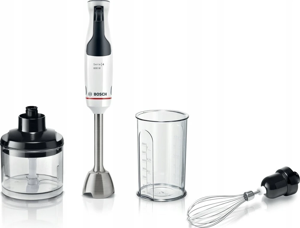 Bosch MSM4W221 Serija 4, Rankinis trintuvas, ErgoMaster, 600 W, Baltas