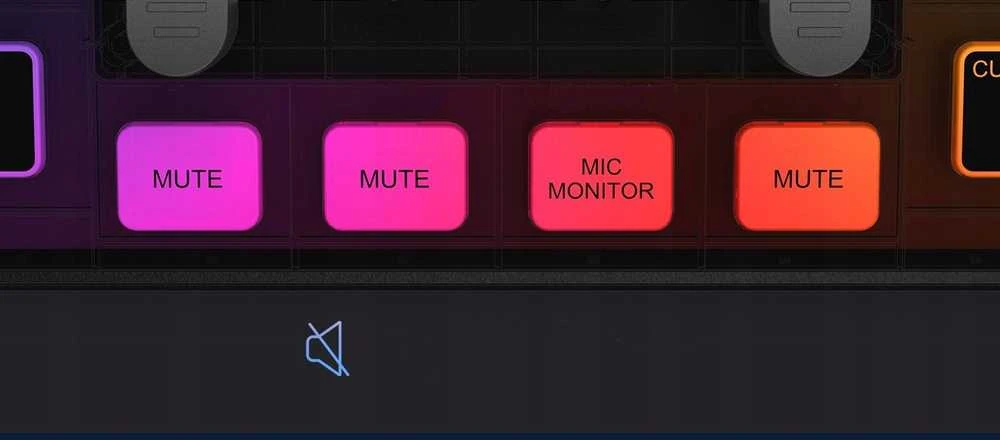 Fifine Maišytuvas audio SC3 Juodas