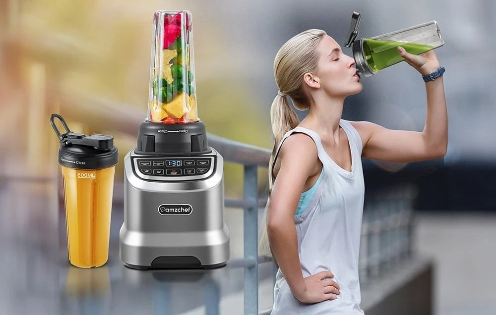AMZCHEF ZM5003-GA puodelių maišytuvas (pilkas)