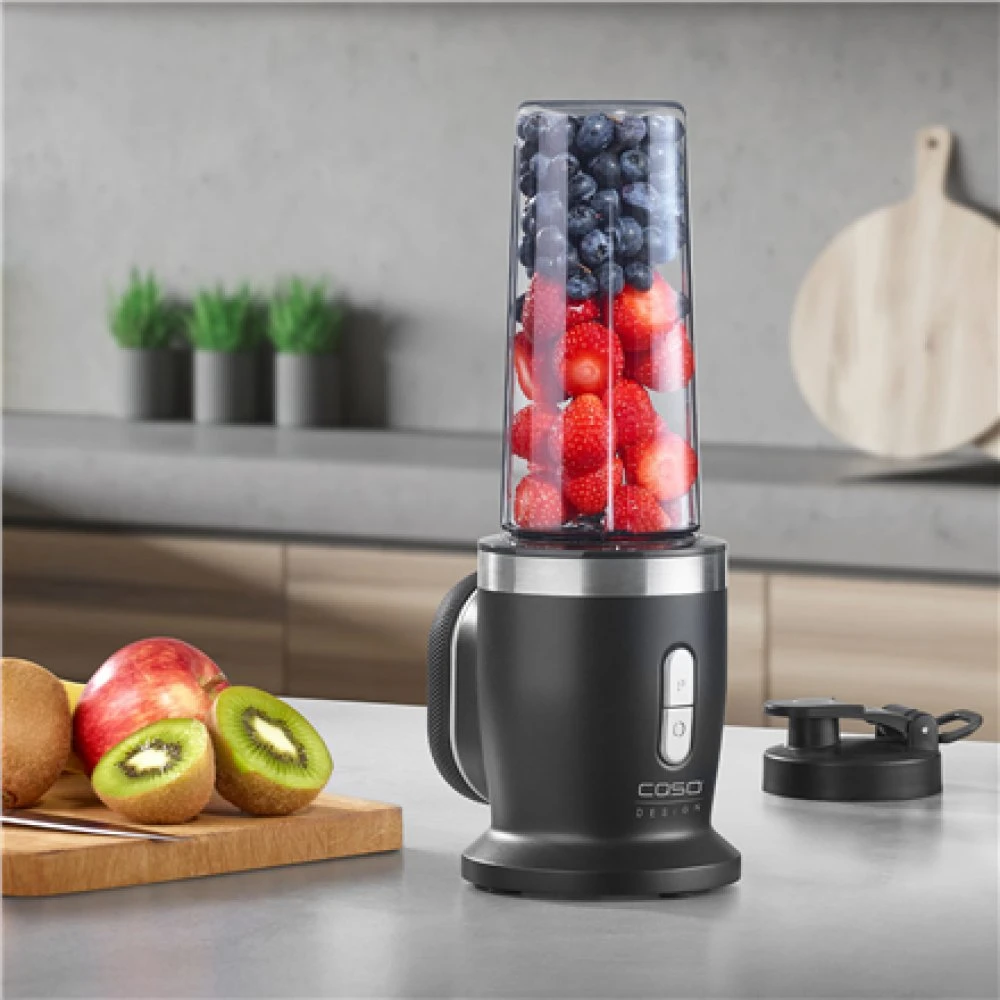 Caso Cordless Maišytuvas | Click & Blend | Tabletop | 240 W | Jar material Tritan | Jar capacity 0.5 L | Nerūdijantis plienas/Matt Juodas