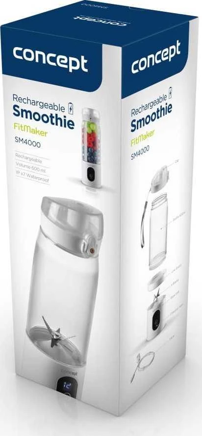 Maišytuvas kielichowy Concept Solution FitMaker Baltas SM4000
