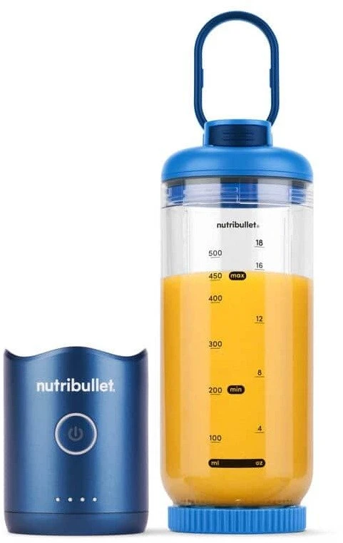 Nutribullet Flex™ NBP013BL Portable Maišytuvas, 590 ml - Mėlyna