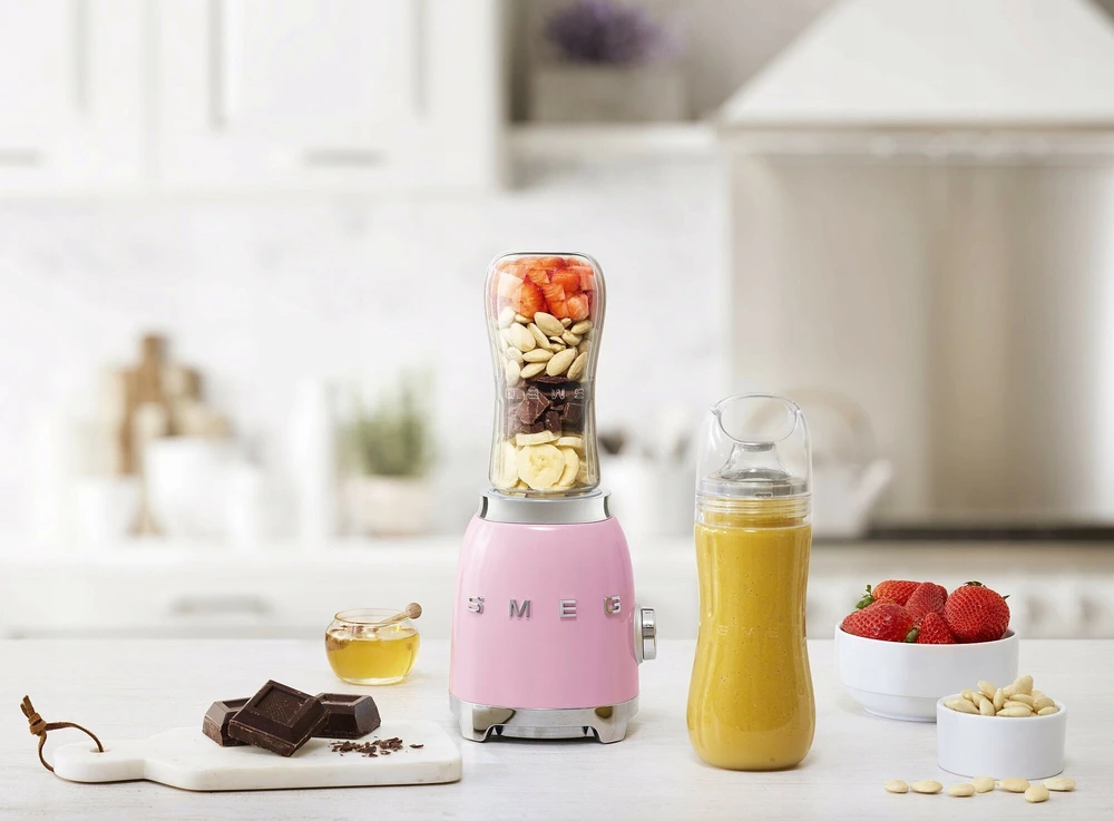 SMEG mini kokteilinė, PBF01PKEU, spalva: rožinė