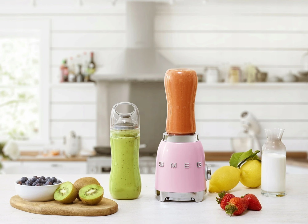 SMEG mini kokteilinė, PBF01PKEU, spalva: rožinė