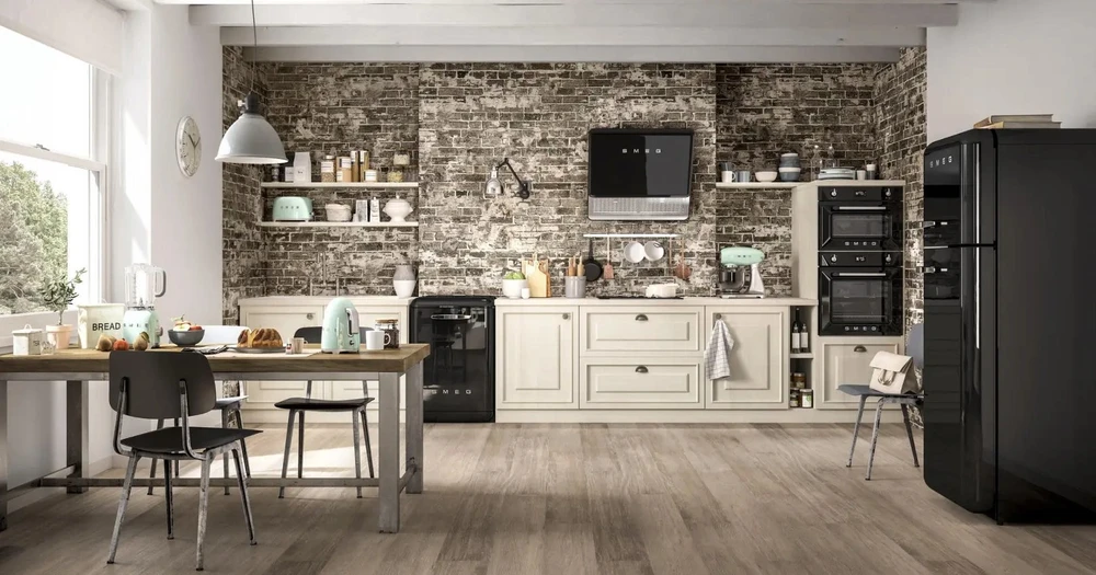 SMEG mini kokteilinė, PBF01PBEU, spalva: mėlyna