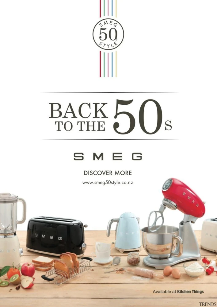 SMEG mini kokteilinė, PBF01PBEU, spalva: mėlyna