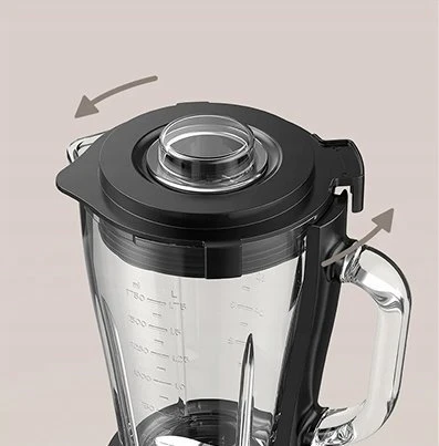Xiaomi Maišytuvas, EU, 600 W, 1.75 l talpa, juodos spalvos