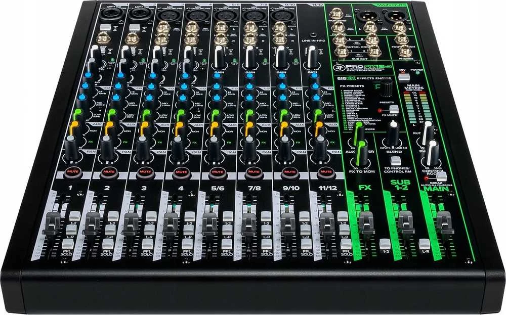 Mackie ProFX6v3 - 6 kanalų analoginis maišytuvas su USB sąsaja, juodas