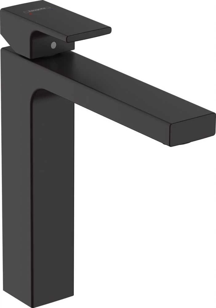Praustuvo maišytuvas Hansgrohe Vernis Shape 190, 71562670, juodas matinis