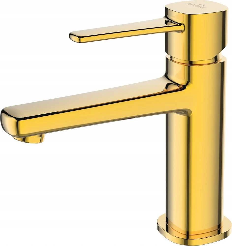 Praustuvo maišytuvas Invena Glamour BU-02-009-V, aukso