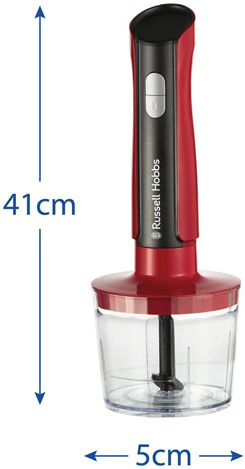 Russell Hobbs 27140-56 plakiklis 1 L Portable plakiklis 500 W Juodas, Raudona, Transparent