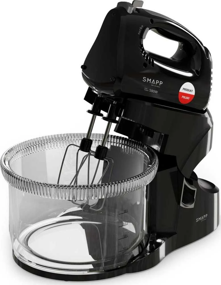 Plakiklis Mikseris - SMAPP 451.8 Turbo su Dubeniu Juodas