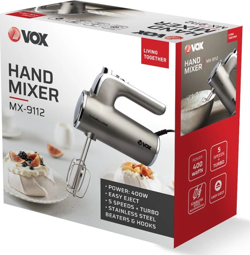 Plakiklis Mixer VOX MX9112