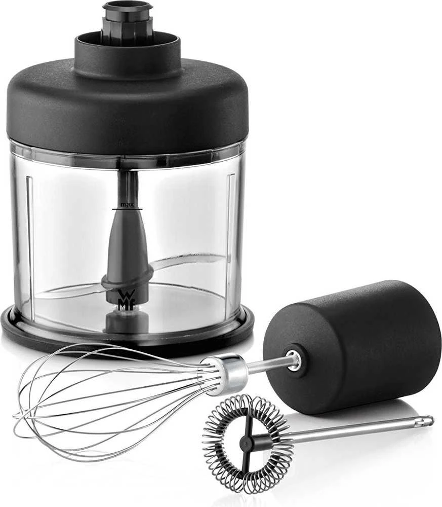 WMF LINEO 4 in 1 416350011 Nerūdijantis plienas, Rankinis maišytuvas, 700 W, Material jar(s) Glass,