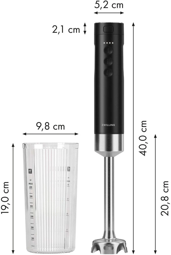Plakiklis ZWILLING 1030457 mixer Hand mixer 250 W Juodas