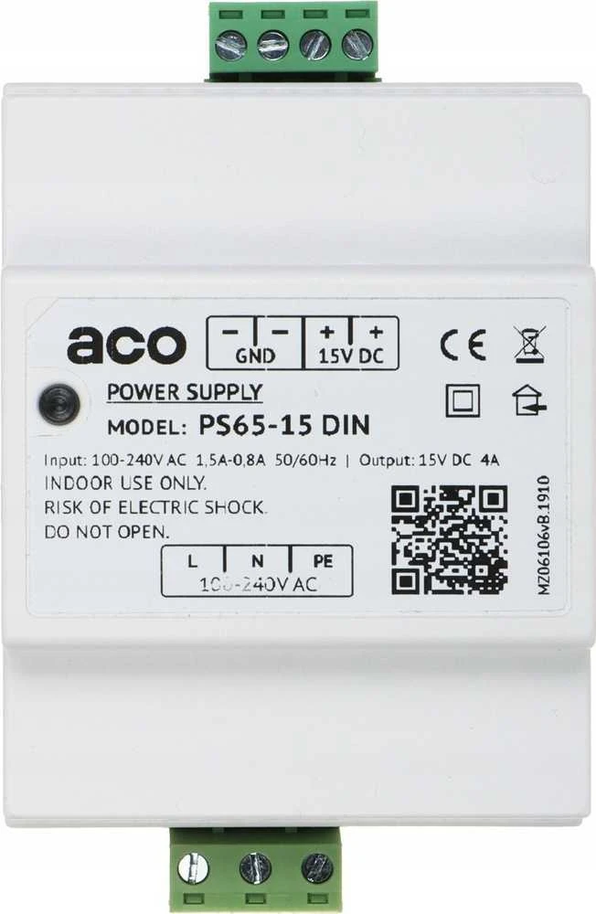 IMPULSINIS MAITINTUVAS PS65-15-DIN ACO