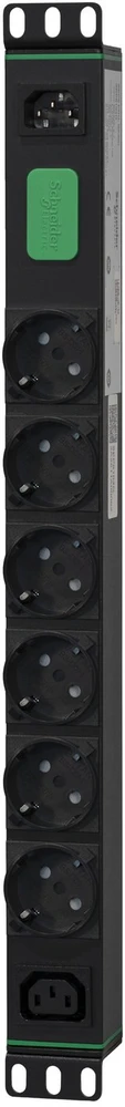 APC EasyPDU, Basic, 1U, 10A, 230V, 6SCH,1C13 (SEP6104G)