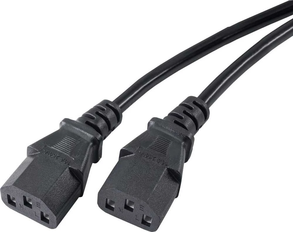 Akyga AK-PC-04A CCA CEE 7/7 / 2x IEC C13 skirstytuvas 1,8 m
