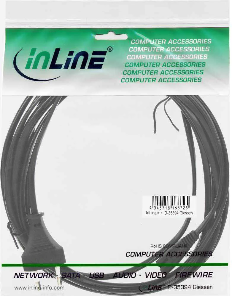 InLine maitinimo kabelis Type C Euro – Euro 8 C7 (16654F)