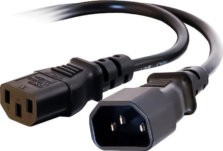 „PremiumCord“ maitinimo prailginimo laidas 240 V, 5 m ilgio IEC C1