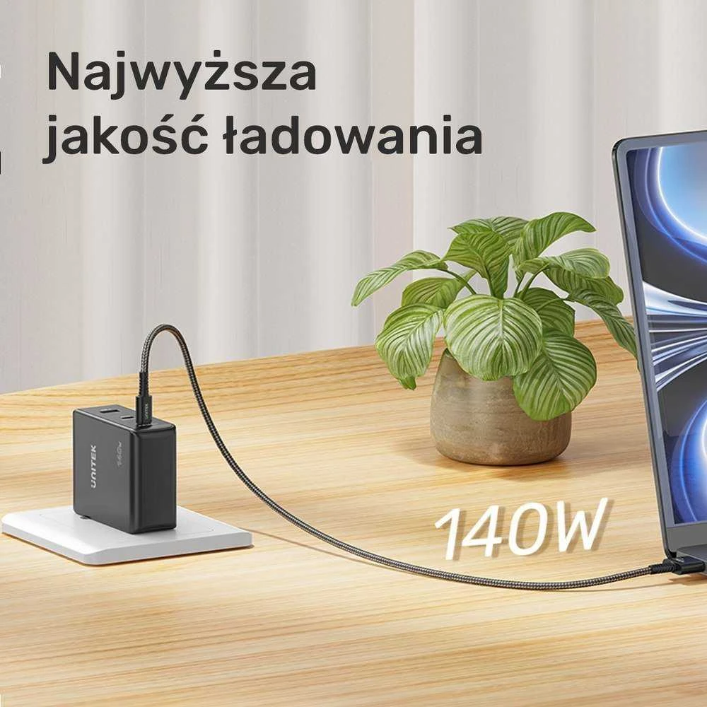 Unitek USB-C - MagSafe 2,0 m