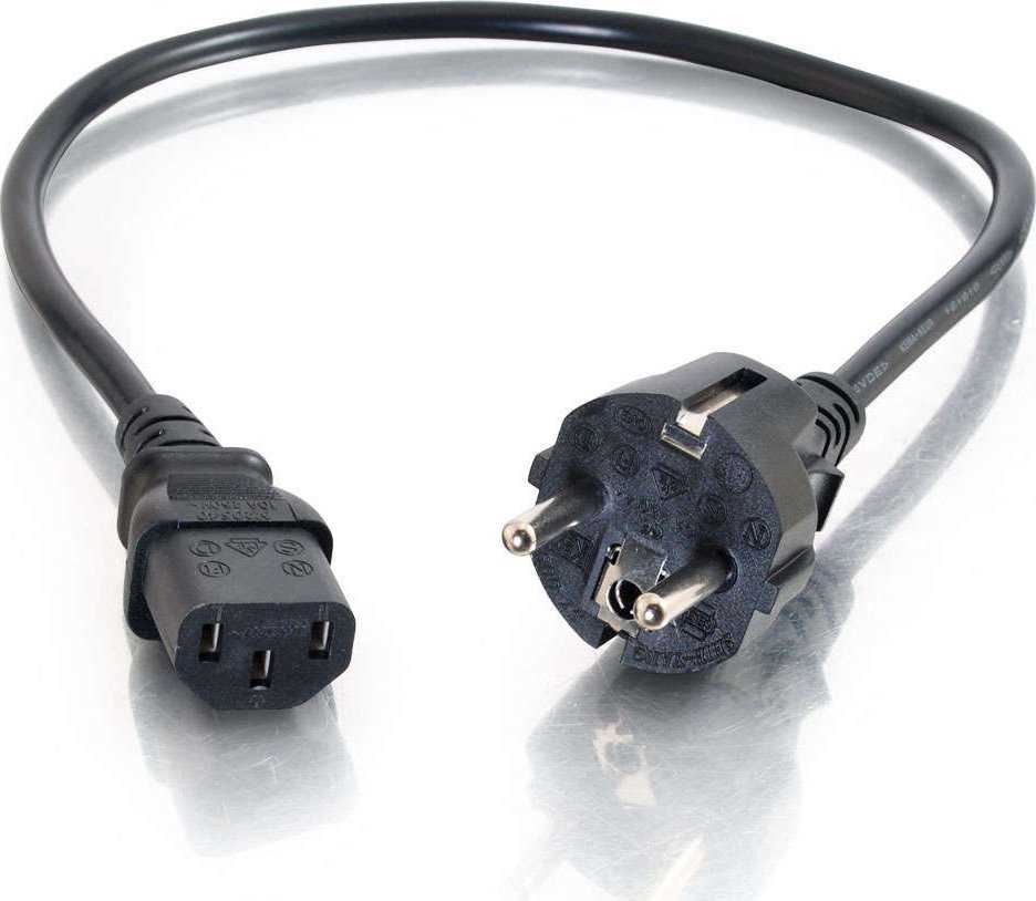 Maitinimo laidas C2G Kabelis / 2 m universalus maitinimo laidas CEE 7/7