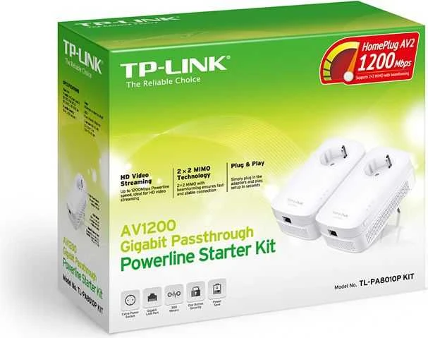Maršrutizatorius Adapterio maitinimo linija TP-Link TL-PA8010P KIT