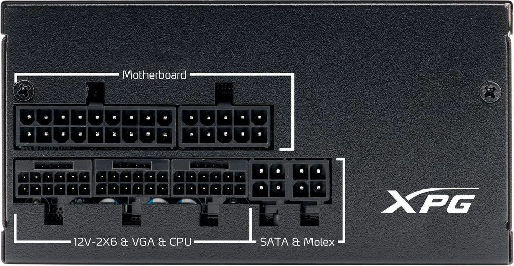 ADATA XPG Pymocore 750G SFX 750W ATX 3.1 80 Plus Gold korpusas, modulinis