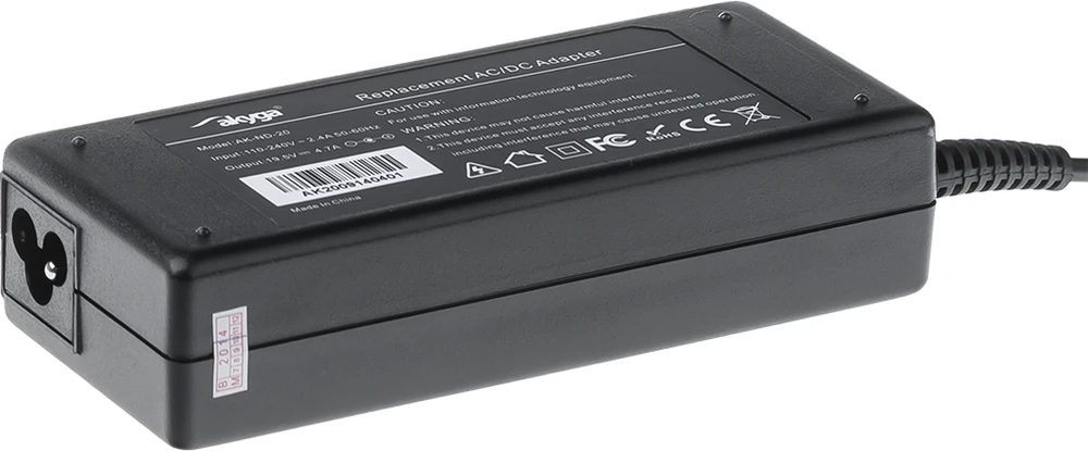 Maitinimo Adapteris - Akyga AK-ND-20, Juodas