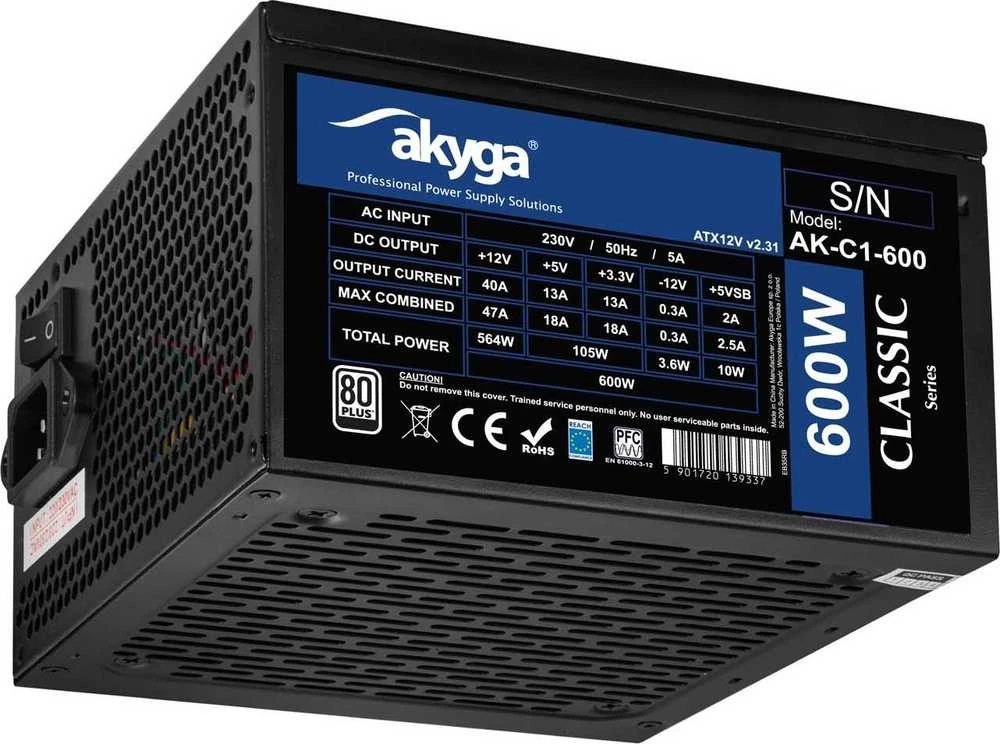 Maitinimo šaltinis Akyga AK-C1-600 600W