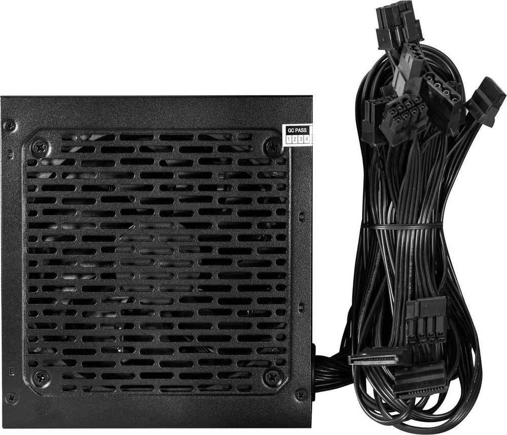 Maitinimo šaltinis ATX 800W Akyga AK-C1-800 P4+4 2x PCI-E 6+2 pin 6x SATA 3x Molex APFC FAN 12cm