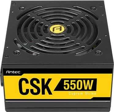 Maitinimo šaltinis|ANTEC|550 W|Efektyvumas 80 PLUS BRONZOS|PFC Active|0-761345-11741-8