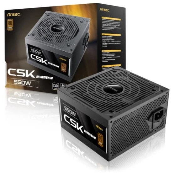 Maitinimo šaltinis Antec Cuprum Strike CSK550DC 550 W (0-761345-20102-5)