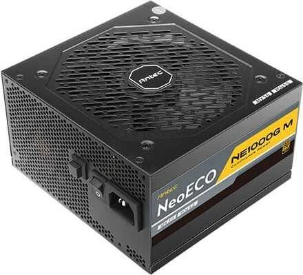Maitinimo šaltinis|ANTEC|1000 vatų|Efektyvumas 80 PLUS GOLD|PFC Active|0-761345-11393-9