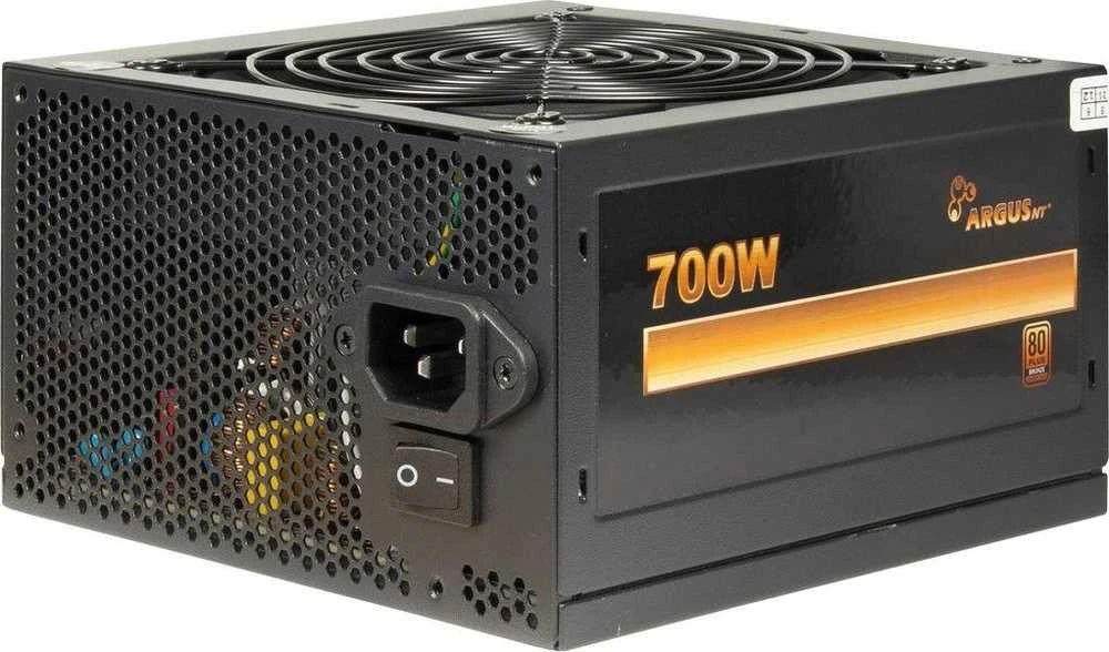 „Inter-Tech Argus BPS-700 700W“, kompiuterio maitinimo šaltinis - juodas, 4x PCIe, 700 vatų