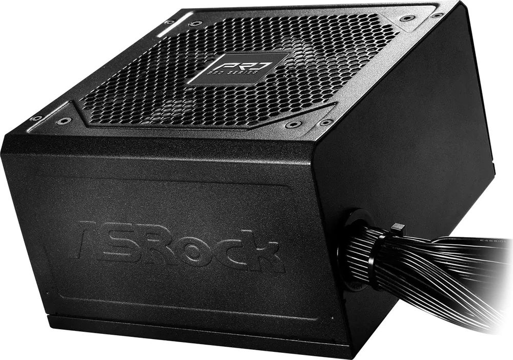 Asrock PRO-650B maitinimo blokas 650 W 24 kontaktų ATX ATX Juodas