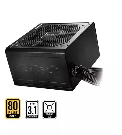 ASRock PRO-650G 650W 80 PLUS Gold maitinimo šaltinis