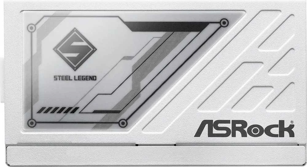 Maitinimo šaltinis ASRock STEEL LEGEND 850W Baltas 80 Plus Gold