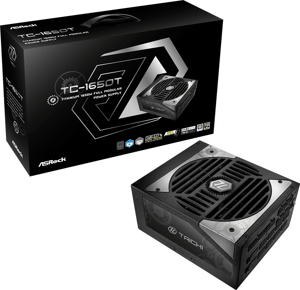 Maitinimo šaltinis ASRock Taichi 1650W Titanium (TC-1650T)