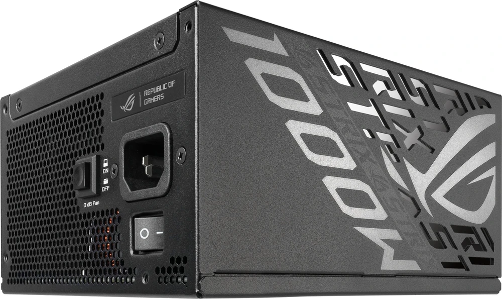 Maitinimo šaltinis Asus ROG Strix Platinum 1000W + kabelis ROG Equalizer (ROG-STRIX-1000P-GAMING-E)