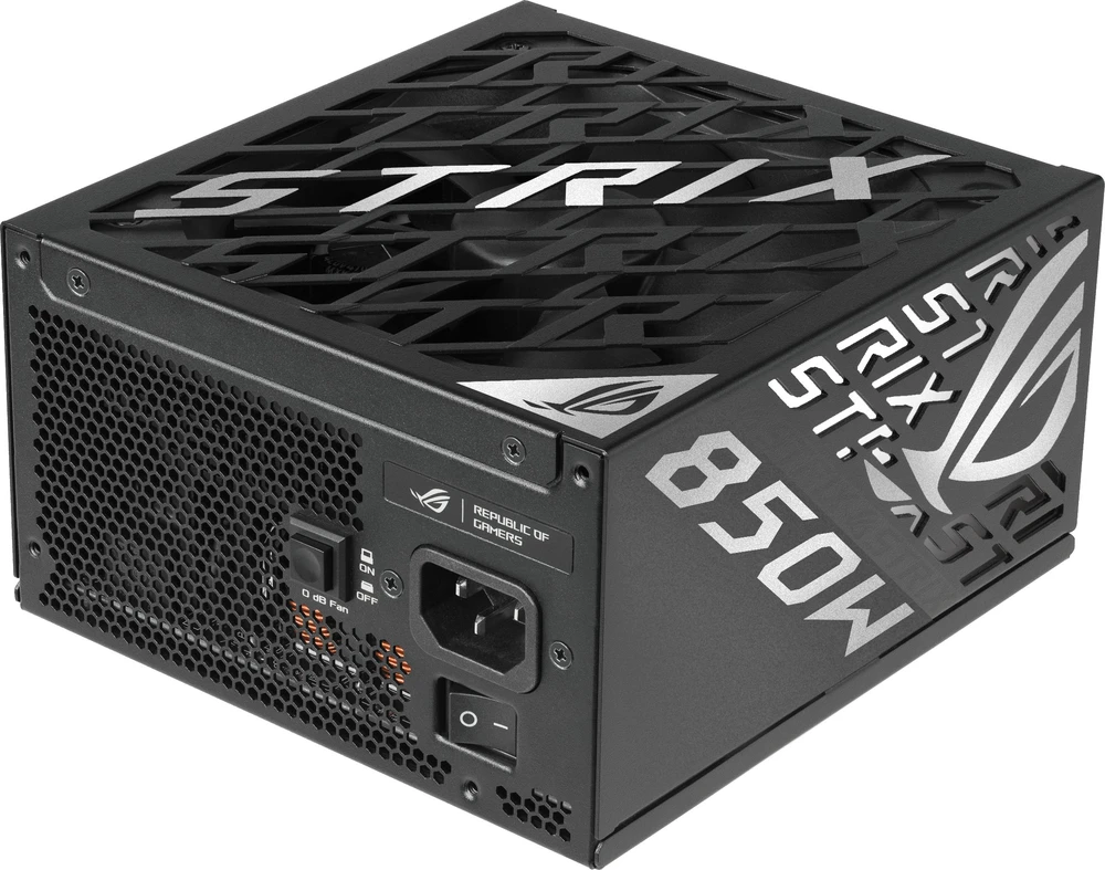 ASUS ROG -STRIX-850P-GAMING-E maitinimo blokas 850 W 20+4 pin ATX ATX Juoda