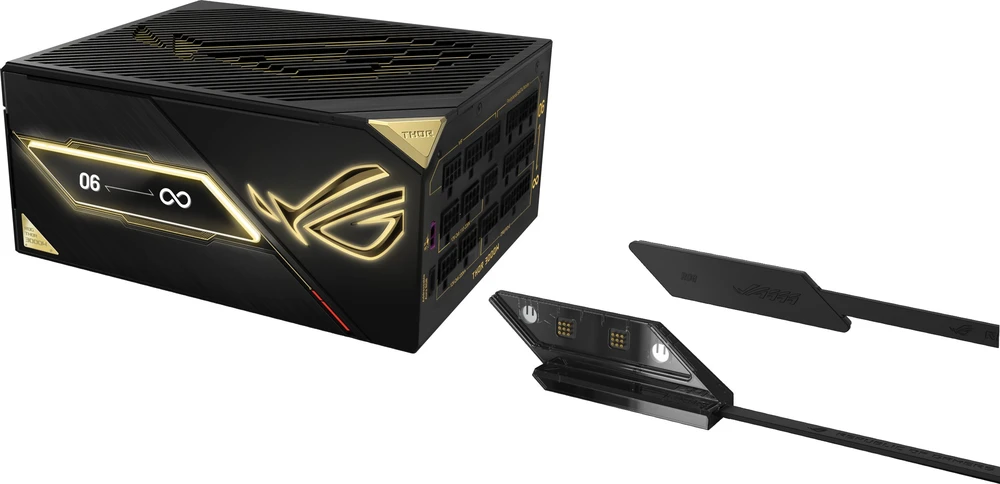 Maitinimo šaltinis Asus ROG Thor 3000W Titanium III Edition 20 ROG Equalizer (90YE00VA-B0NA00)