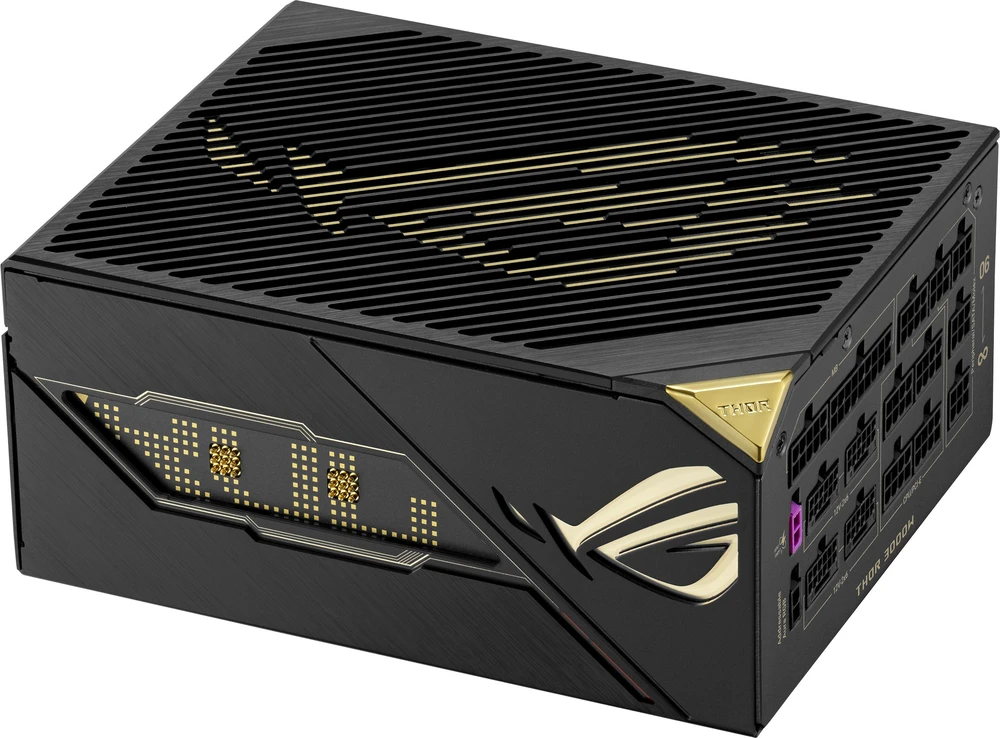 Maitinimo šaltinis Asus ROG Thor 3000W Titanium III Edition 20 ROG Equalizer (90YE00VA-B0NA00)